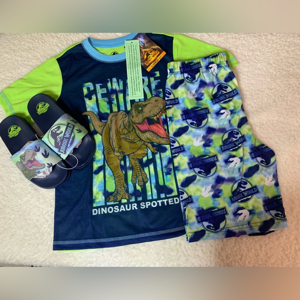 Jurassic World Boys Sleepwear Set